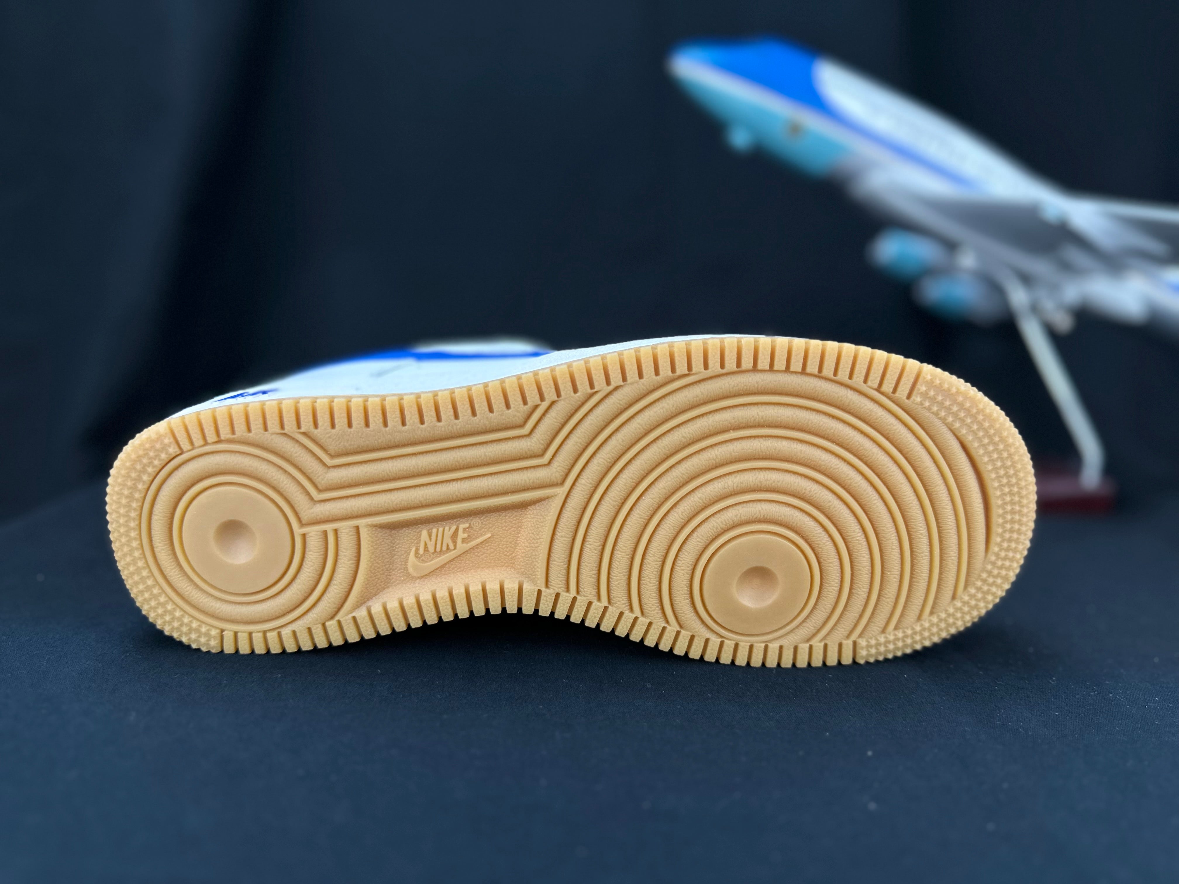 NIKE AIR FORCE 1 "Gum Sole White/Blue" - Image 5
