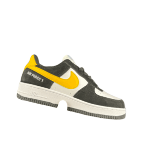 NIKE AIR FORCE 1 Low "Black/White/Yellow Swoosh"