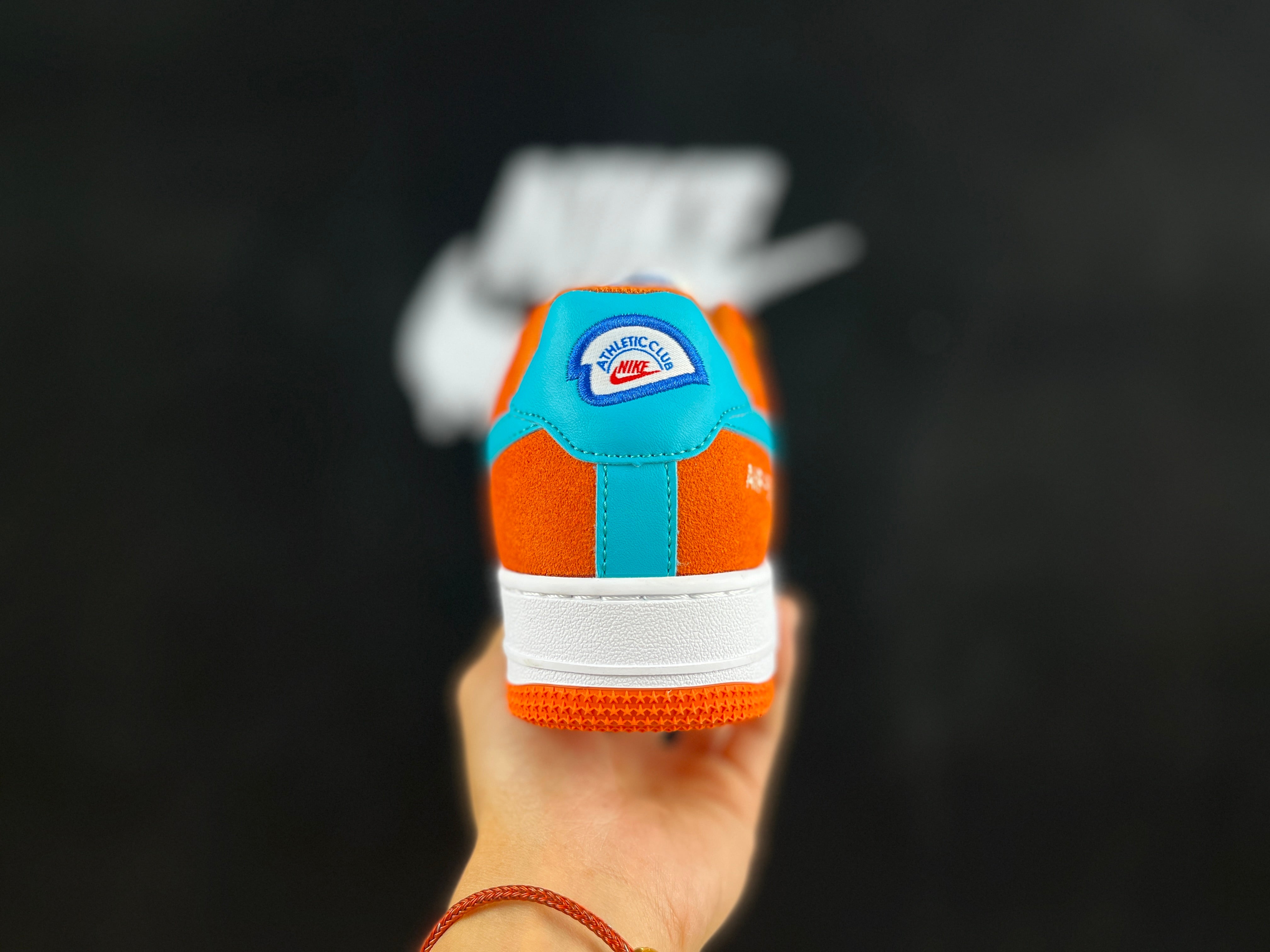 NIKE AIR FORCE 1 Low "Orange/Blue" - Image 4