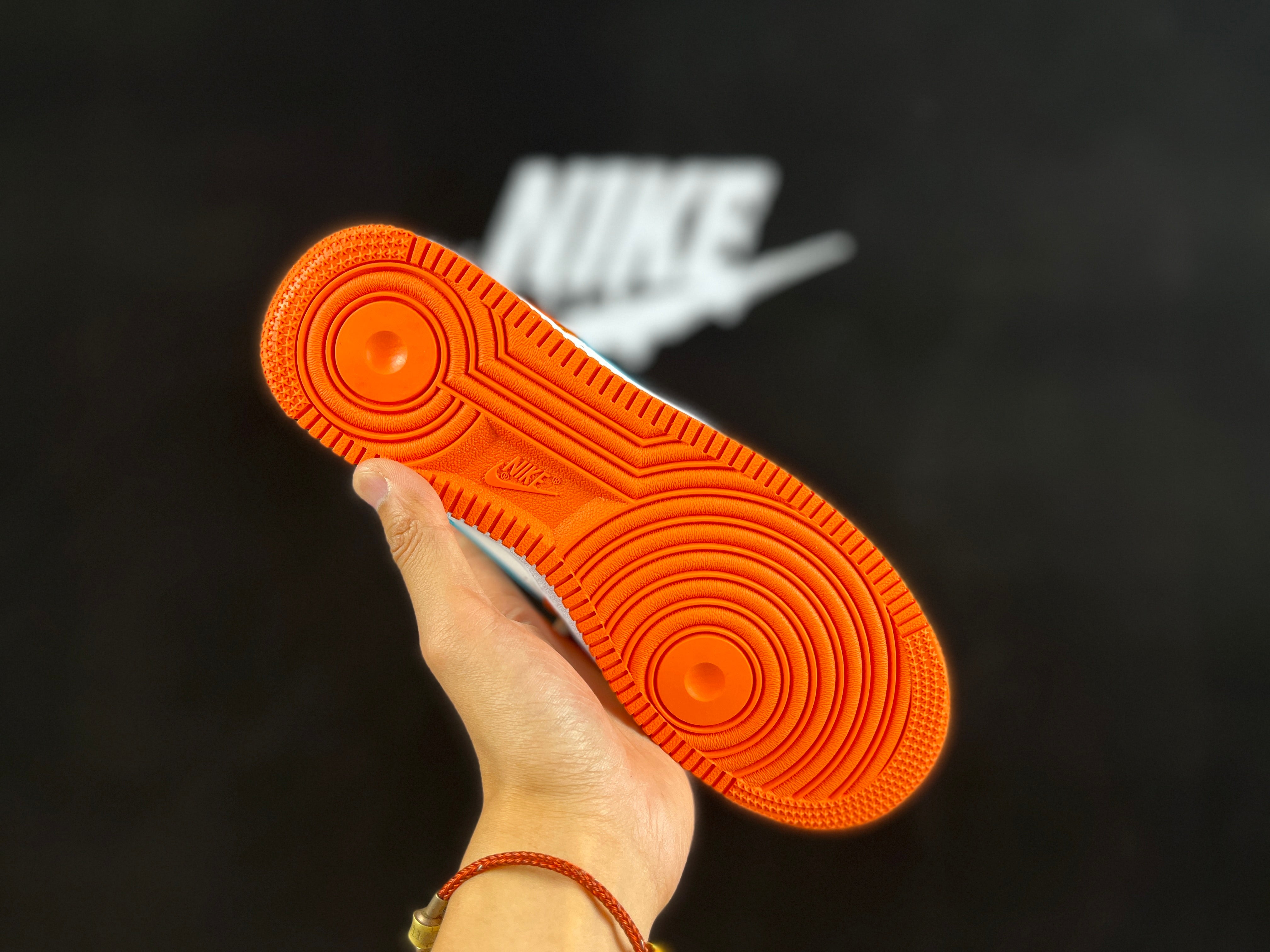 NIKE AIR FORCE 1 Low "Orange/Blue" - Image 5