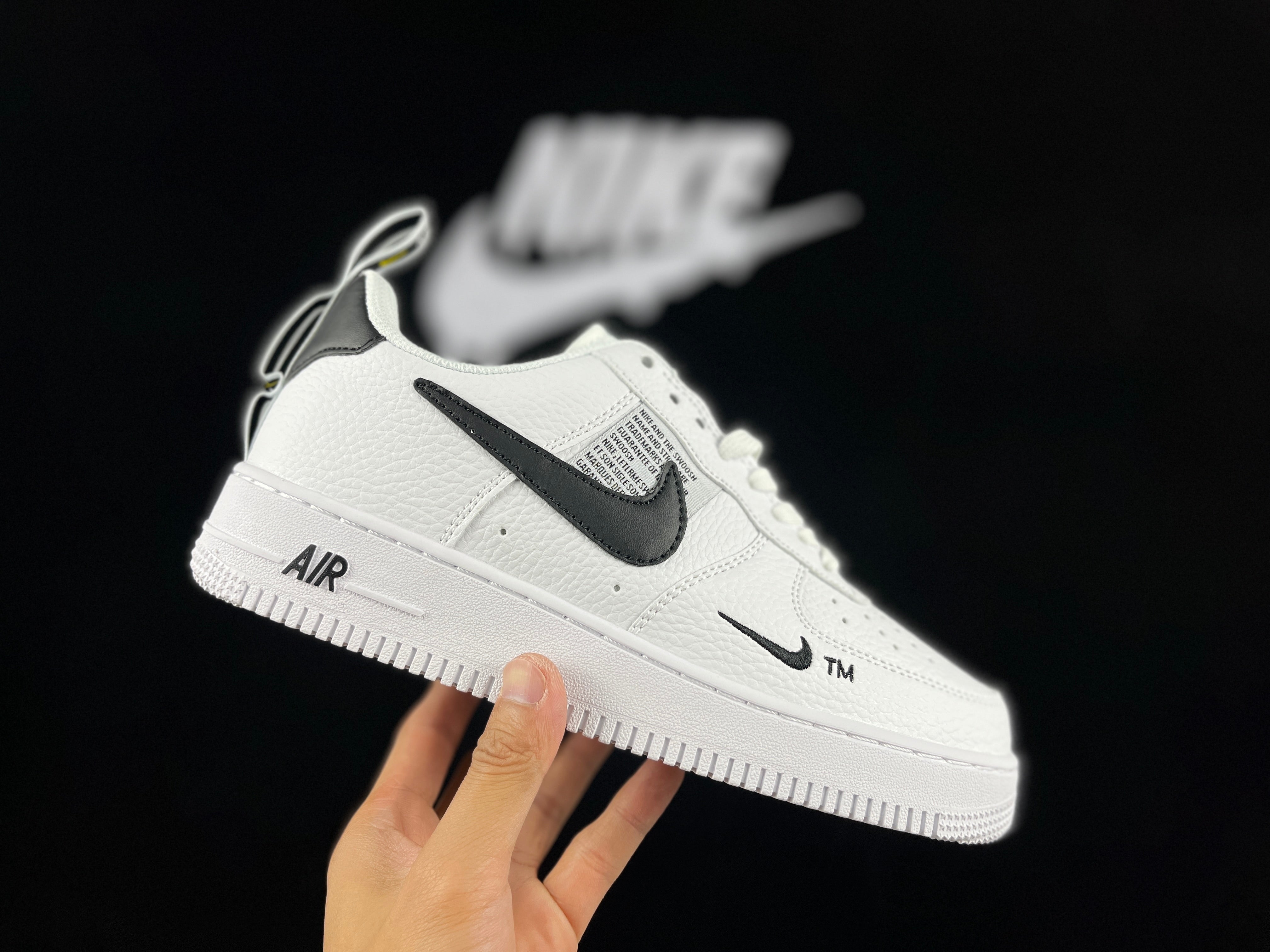 NIKE AIR FORCE 1 Low "White/Black" - Image 2