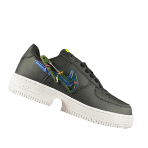 NIKE AIR FORCE 1 Low "White/Black/Red Hiking Buckle"