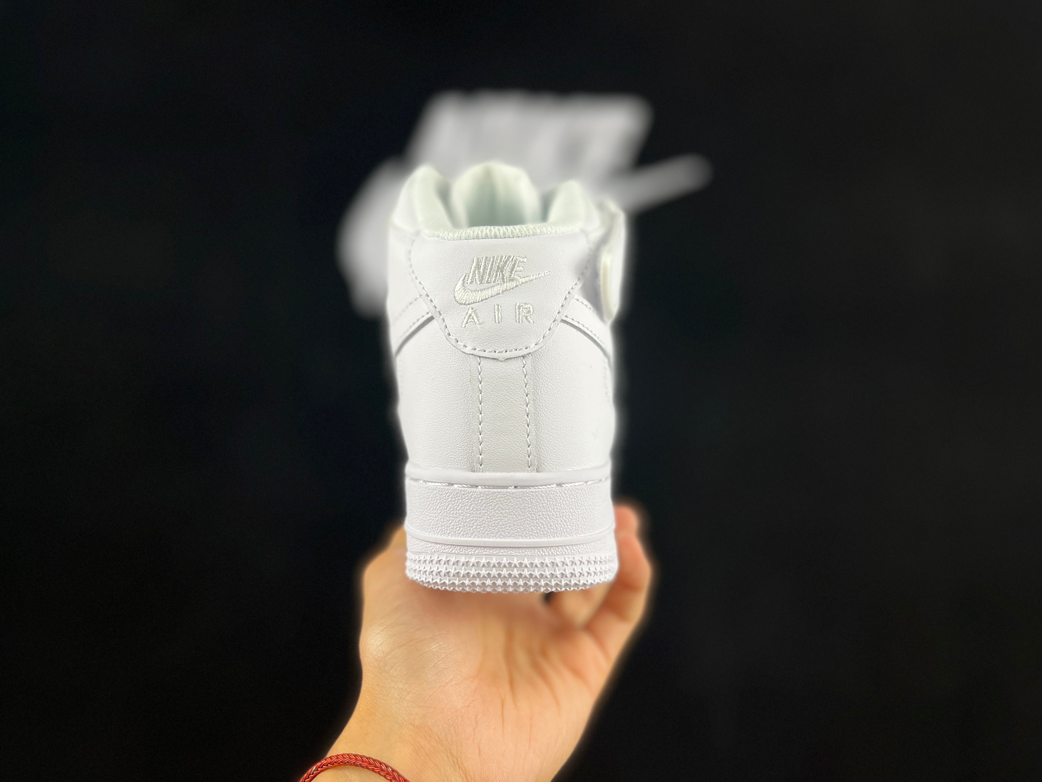 NIKE AIR FORCE 1 Mid "Triple White" - Image 4