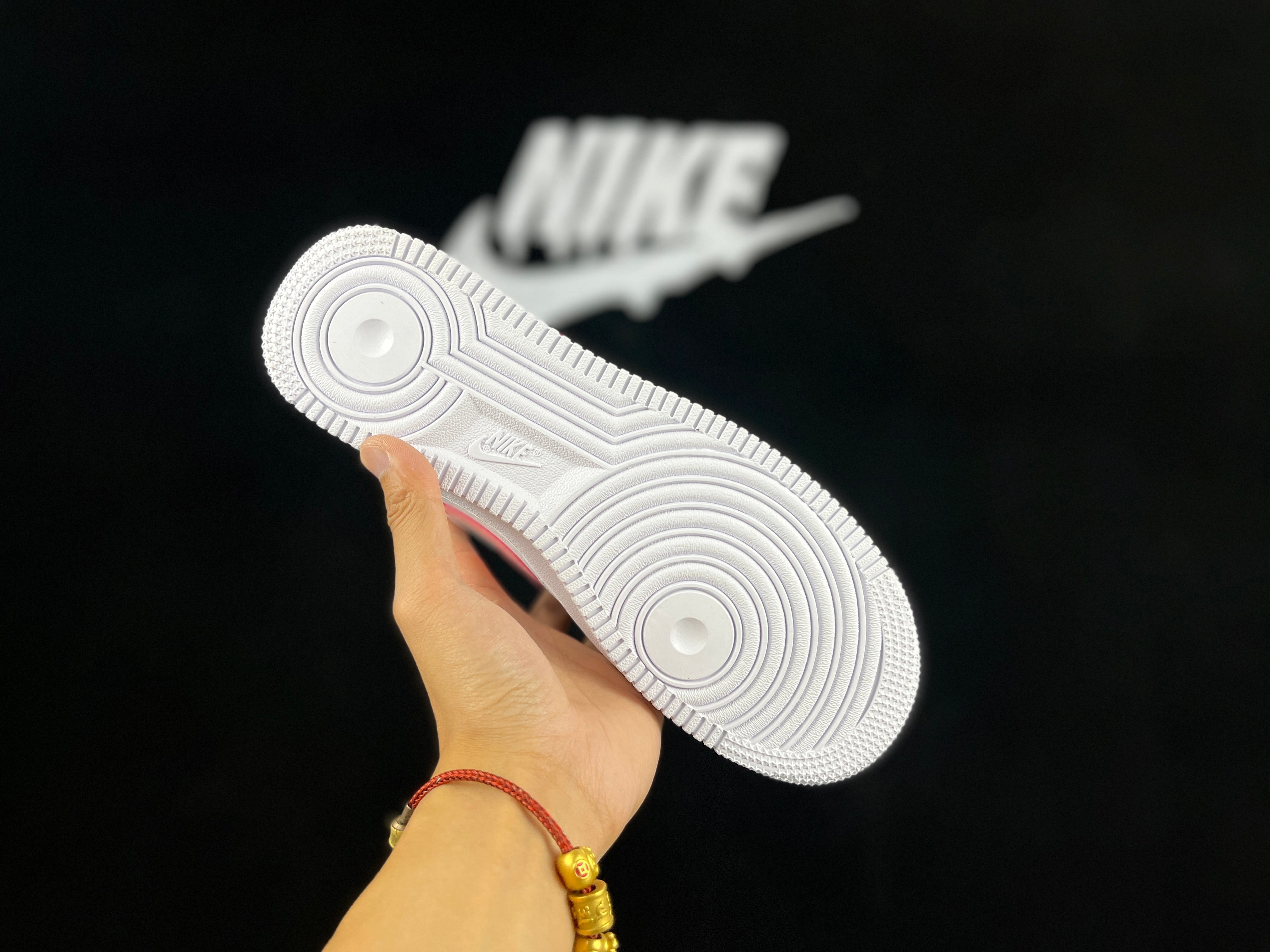 NIKE AIR FORCE 1 "Mini Swoosh White/Pink" - Image 5