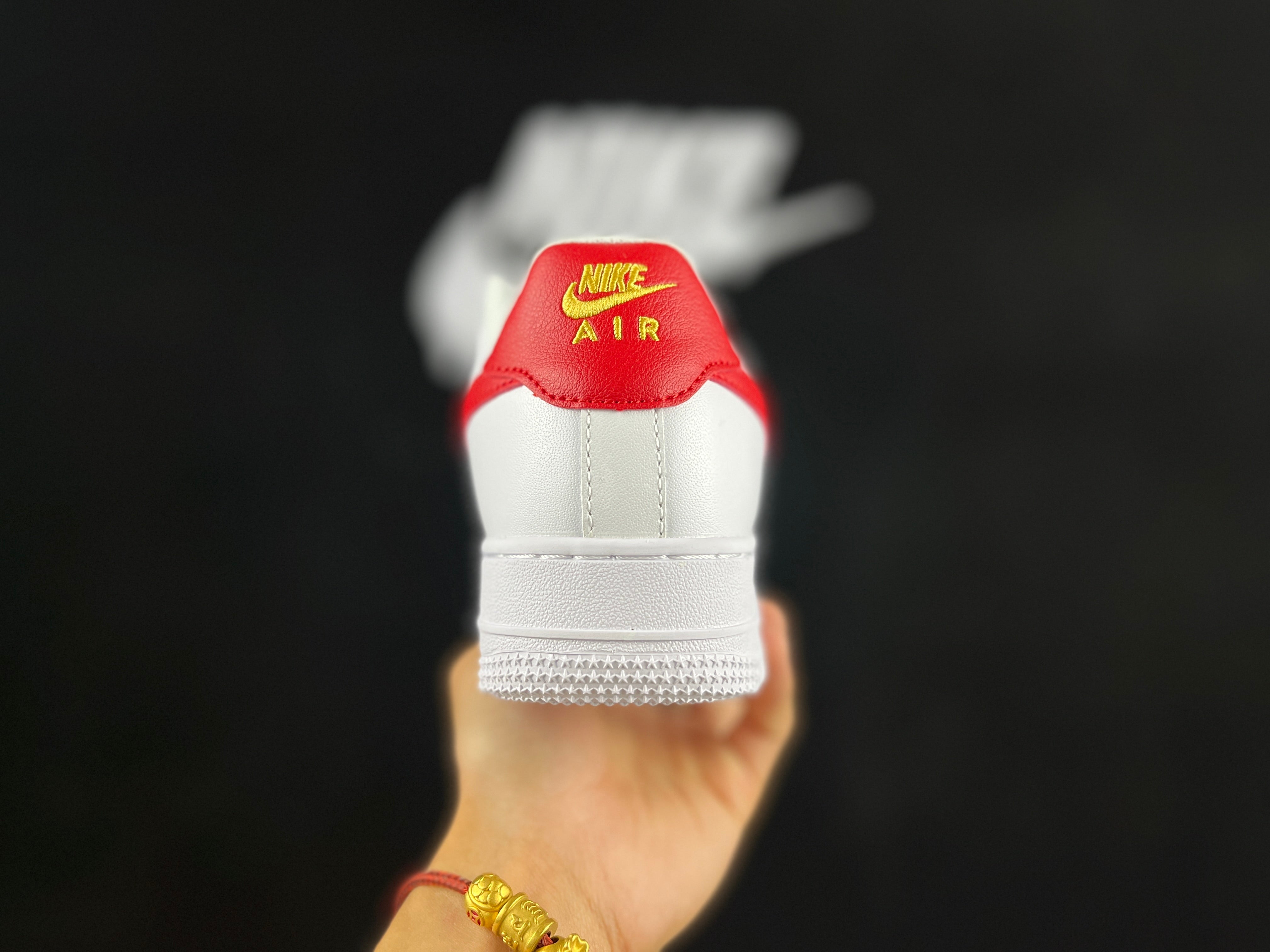 NIKE AIR FORCE 1 "Mini Swoosh White/Red" - Image 4