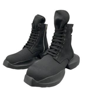 Rick Owens Black High-Top Platform Boots